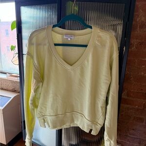 Michael Stars V-Neck Sweatshirt